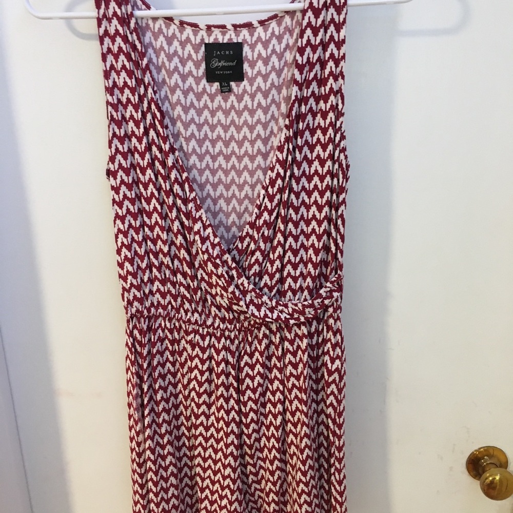 Red and White NYC Romper!